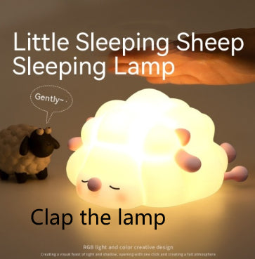🐑 Lampă de Veghe LED Oiță din Silicon