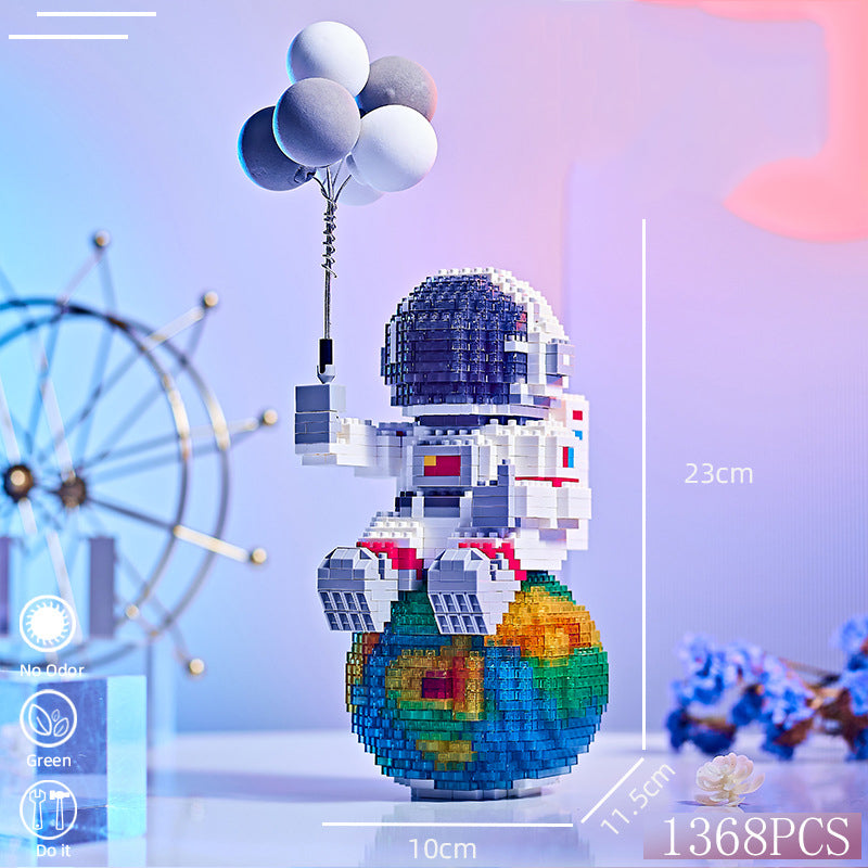 🚀 Mini Rachetă Spațială din Micro Cuburi