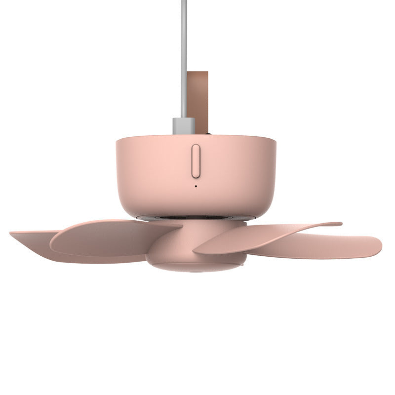 🌬️⛺ Ventilator Suspendabil USB cu Telecomandă