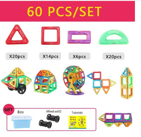 🧲 Set de Construcție Magnetic DIY pentru Copii 🧩✨