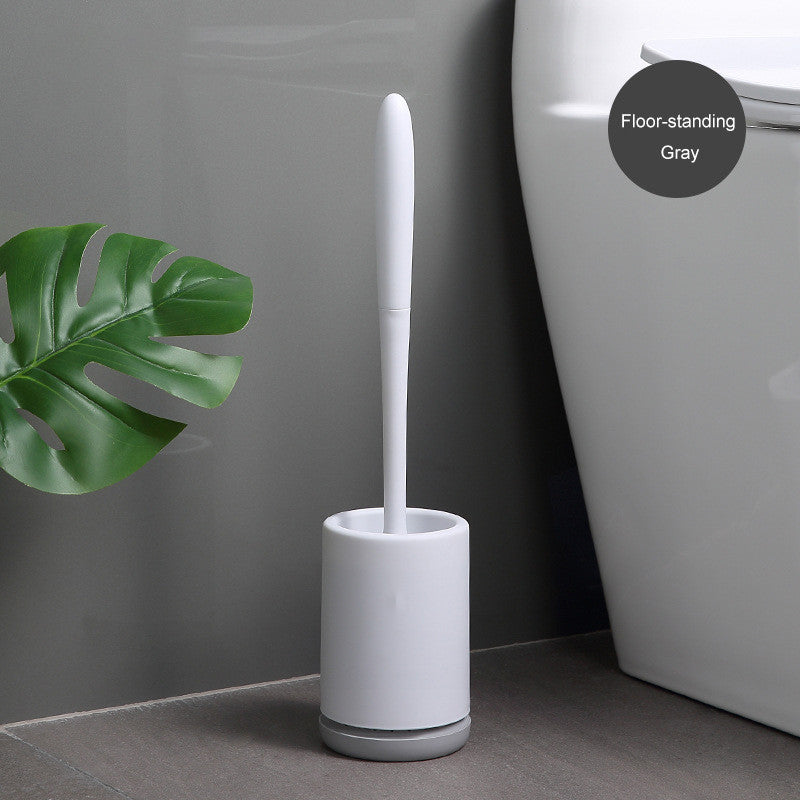 🚽 Perie de Toaletă din Silicon Antiaderentă