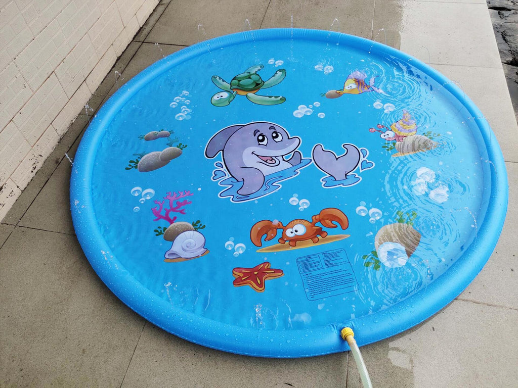 🌊💦 Covoraș de Joacă cu Stropitoare pentru Copii