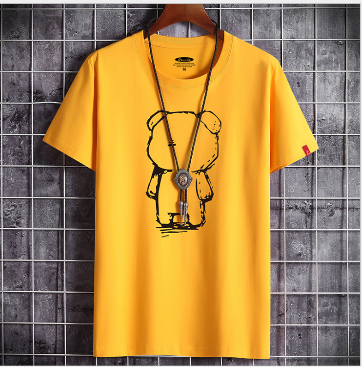 🐻👕 Tricou Casual pentru Bărbați