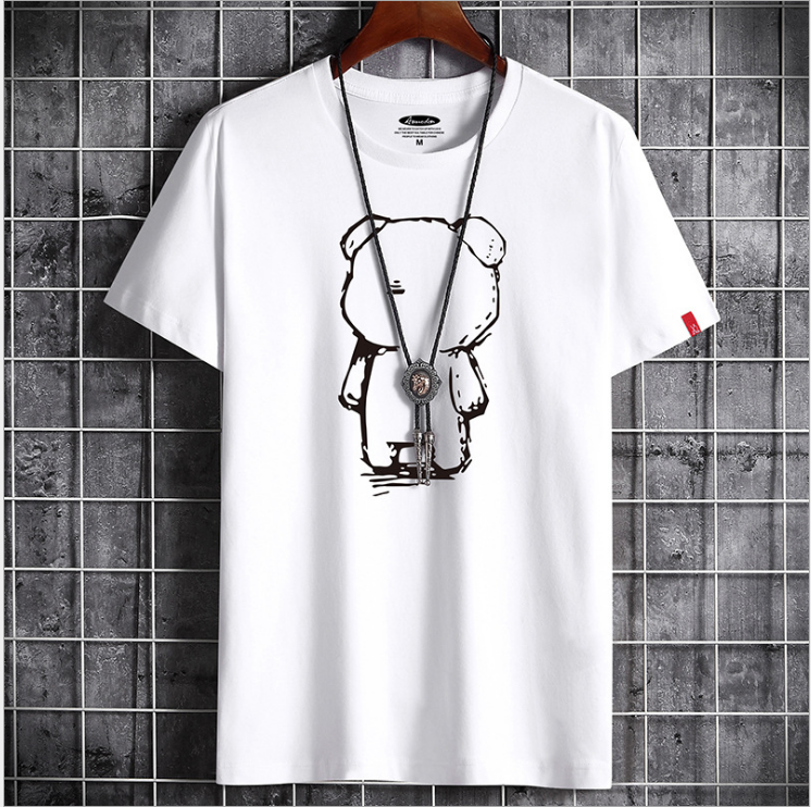🐻👕 Tricou Casual pentru Bărbați