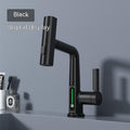 🚰 Baterie Inteligentă pentru Lavoar cu Afișaj LED și Cap Rotativ 360°