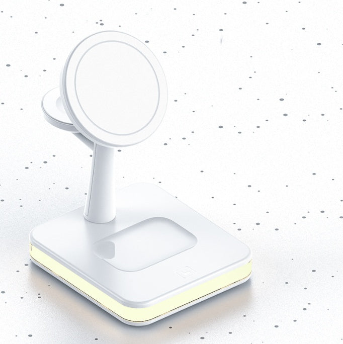 ⚡ Stație de Încărcare Magnetică Wireless 4 în 1