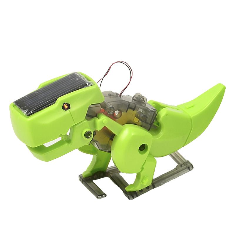 🦖☀️ Robot Dinozaur Solar 4 în 1