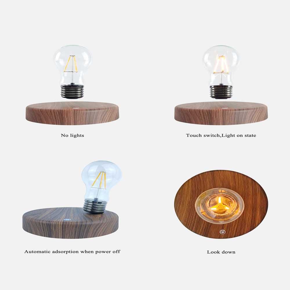 💡 Lumina  de veghe cu Levitație Magnetică