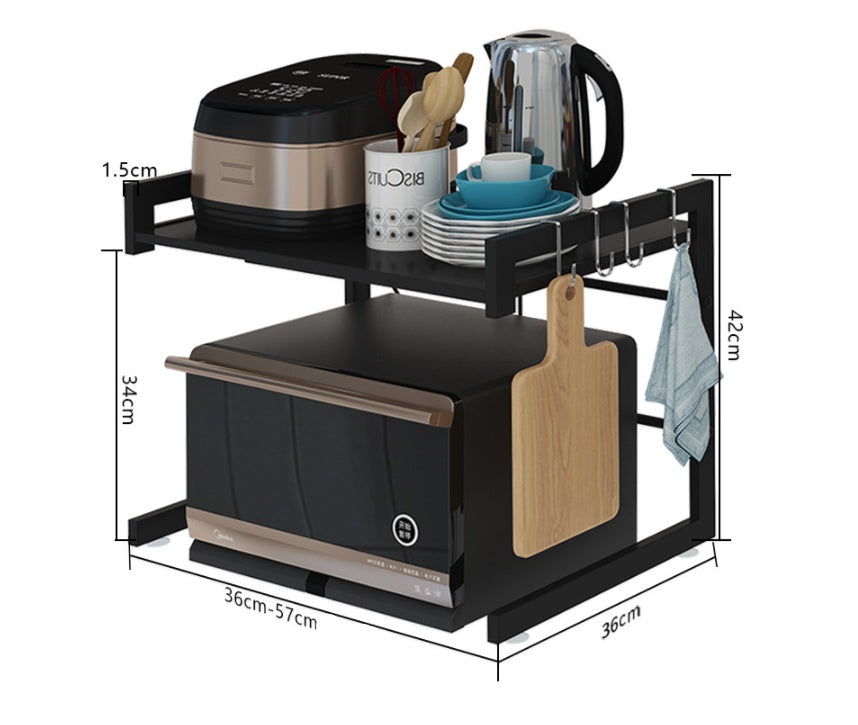 🍽️ Raft Extensibil pentru Cuptorul cu Microunde