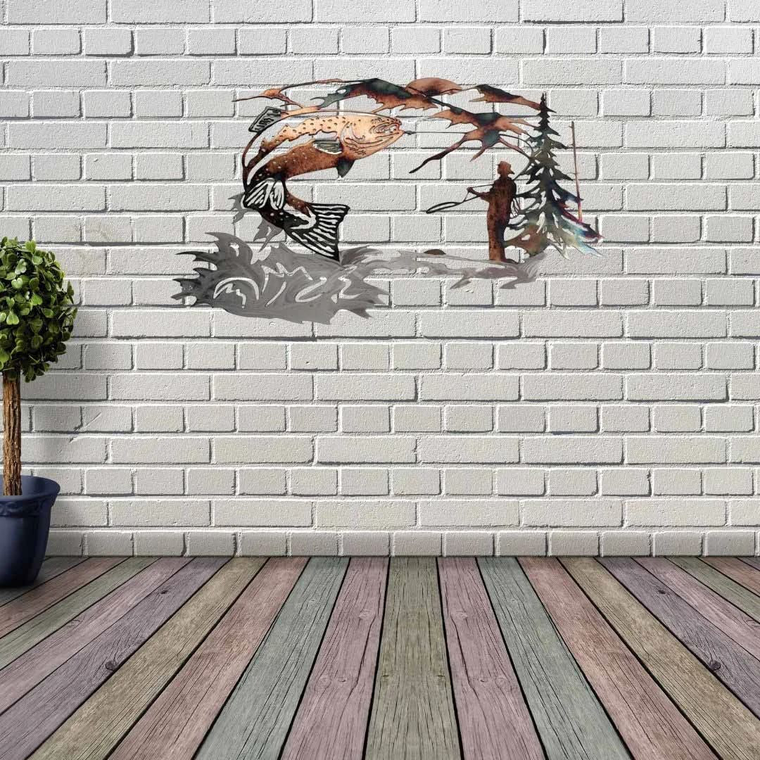 🦆 Decor de Perete Mallard din Metal