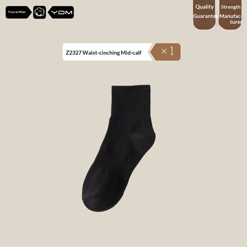 🧦✨ Șosete Damă Uni din Bumbac Pieptănat