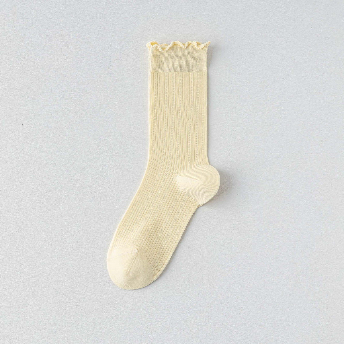 🧦🤍 Șosete Damă din Bumbac Pieptănat