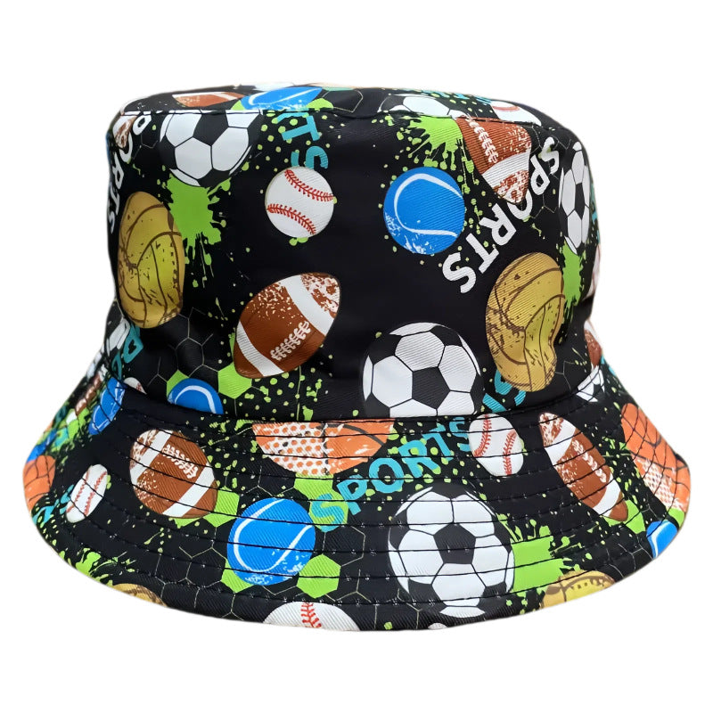 👒🦄 Pălărie Reversibilă pentru Copii cu Imprimeuri