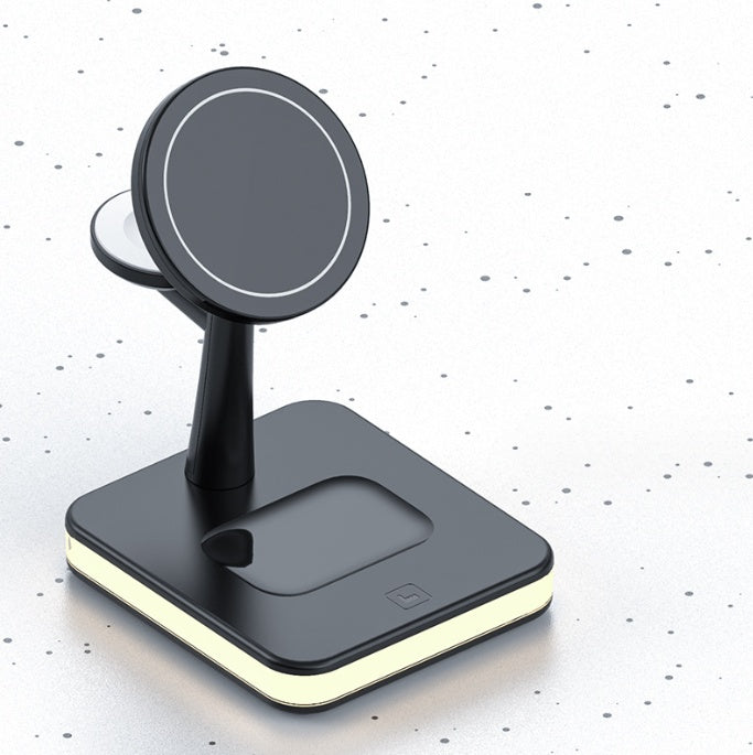 ⚡ Stație de Încărcare Magnetică Wireless 4 în 1