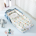 🛏️👶 Cuib pentru Bebeluși Portabil și Pliabil