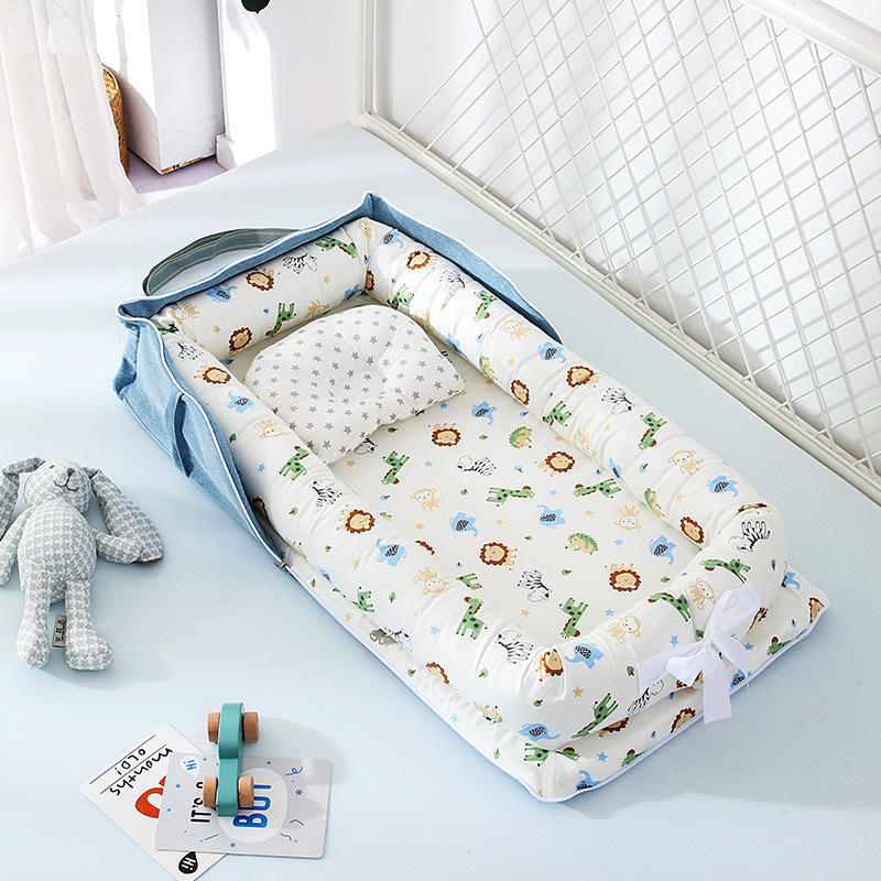 🛏️👶 Cuib pentru Bebeluși Portabil și Pliabil