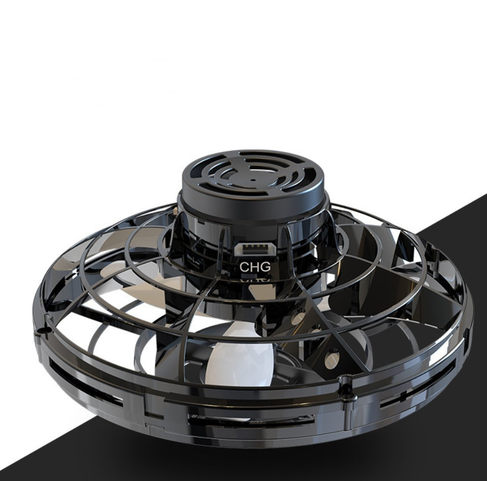 🛸 Mini Dronă OZN de Degete cu Lumini RGB 🌟