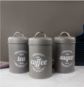 ☕🍵 Set 3 Recipiente pentru Ceai, Cafea și Zahăr