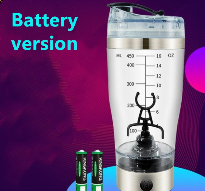 🥤 Shaker electric USB pentru băuturi Fftness