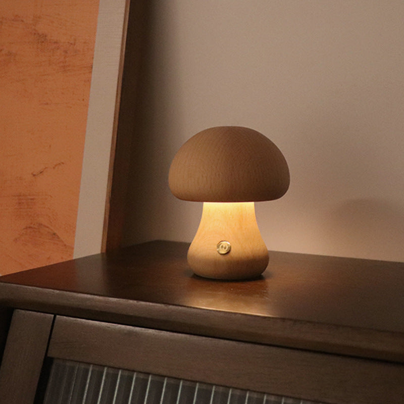 🍄✨ Lampă de Veghe LED în Formă de Ciupercă