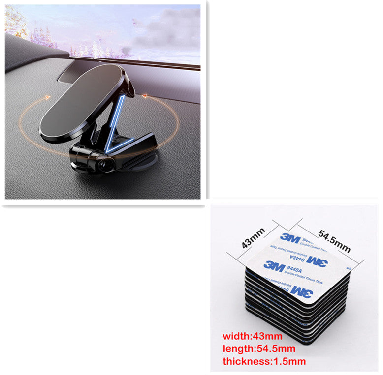 📱🚗 Suport Auto Magnetic Pliabil cu Rotire