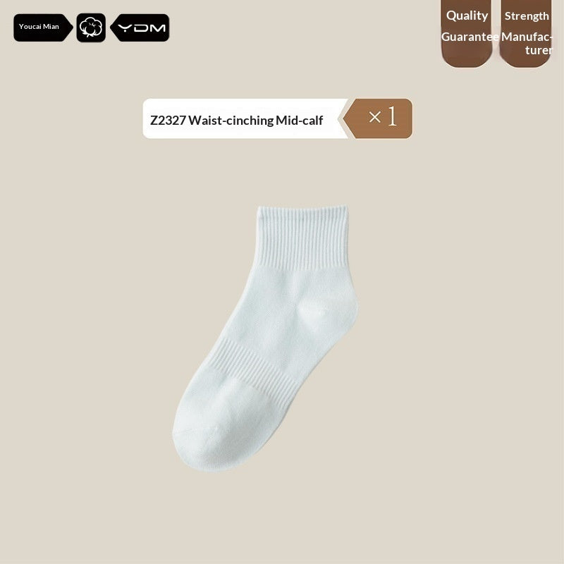 🧦✨ Șosete Damă Uni din Bumbac Pieptănat