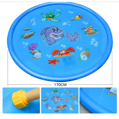 🌊💦 Covoraș de Joacă cu Stropitoare pentru Copii