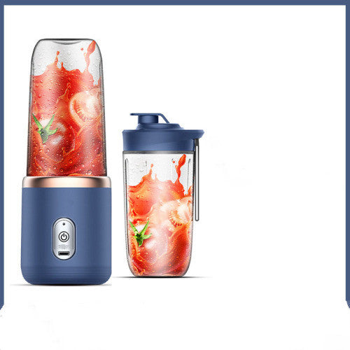 🍹 Blender Portabil USB cu 6 Lame pentru Smoothie și Fresh-uri