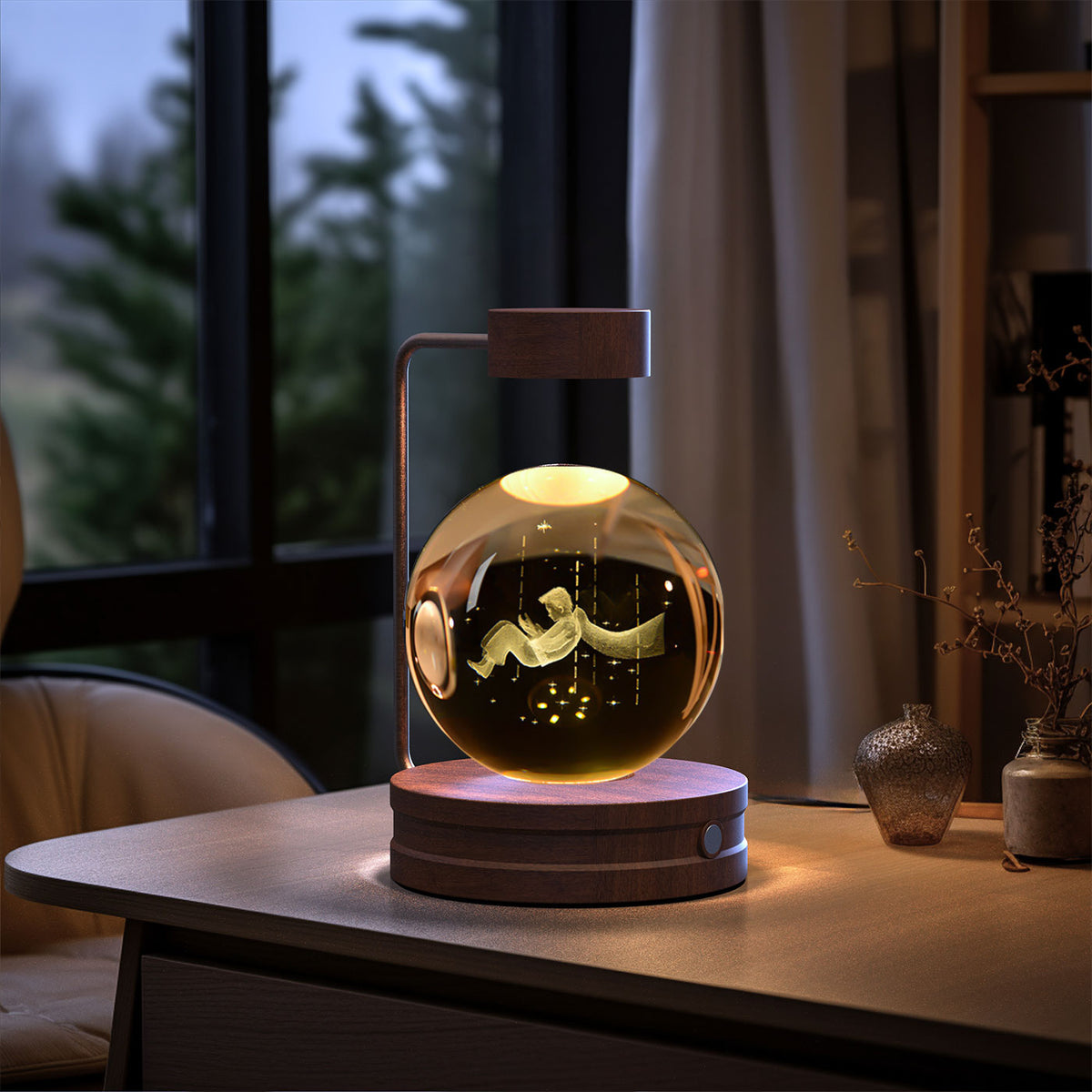 🔮🦕 Lampă de Veghe Crystal Ball