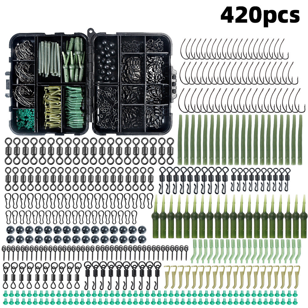 🎣 Set Accesorii pentru Pescuit la Crap - 420 Piese