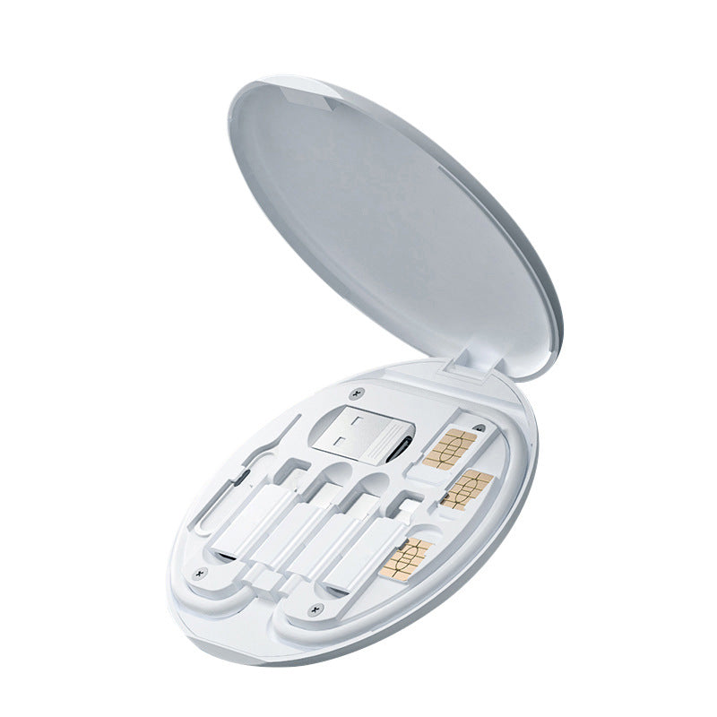 🔌 Cutie Multifuncțională cu Cablu de Încărcare Rapidă 60W