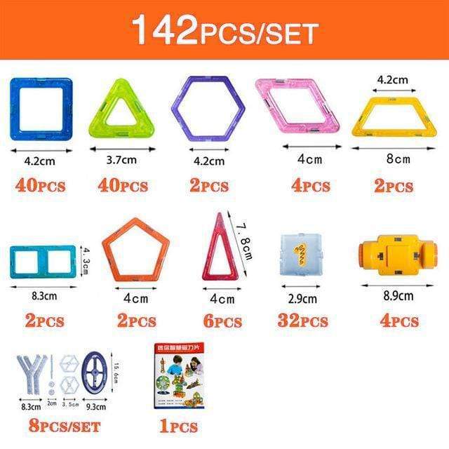 🧲 Set de Construcție Magnetic DIY pentru Copii 🧩✨