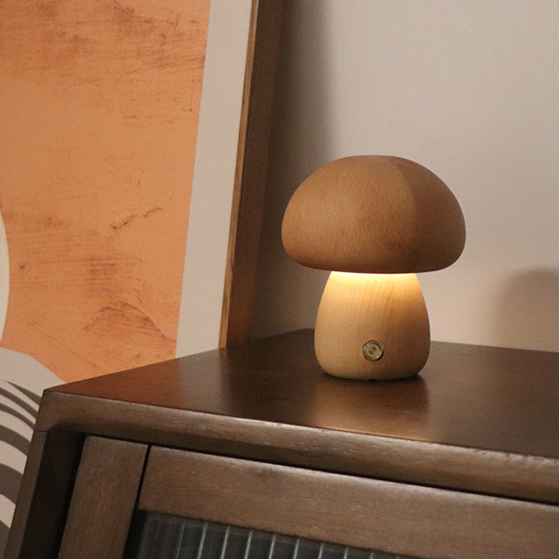 🍄✨ Lampă de Veghe LED în Formă de Ciupercă