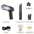🚗 Mini Aspirator Auto Wireless