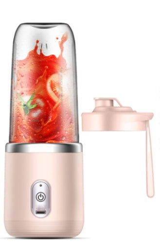🍹 Blender Portabil USB cu 6 Lame pentru Smoothie și Fresh-uri