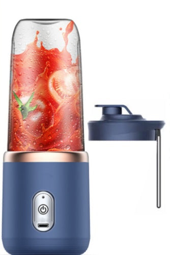 🍹 Blender Portabil USB cu 6 Lame pentru Smoothie și Fresh-uri